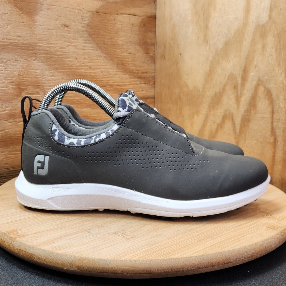 FootJoy Leisure Womens Gray Spikeless Golf Shoes Size 7.5